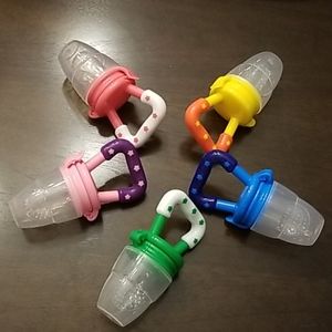 Bundle Deal 5 Pcs Baby Safe Fruit Feeder Pacifier👶👶👶👶👶